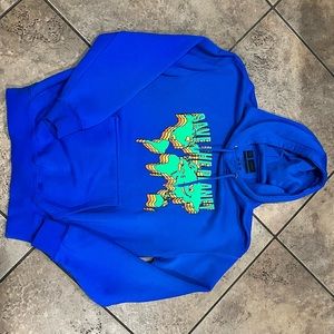 CHOMP SAVE THE PLANET BLUE HOODIE